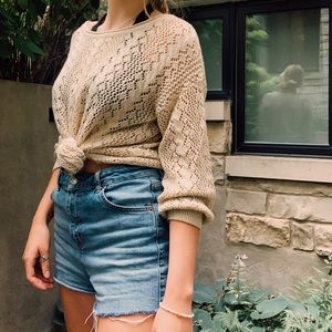 Wide Knit Sweater